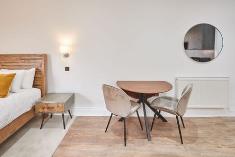 Golden Velvet Apartment in Saltburn