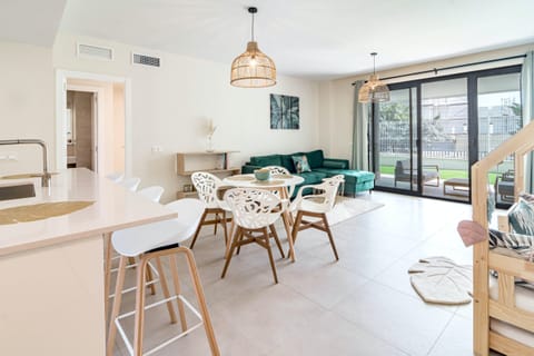 Garden Spill Apartment in Estepona