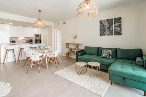 Garden Spill Apartment in Estepona