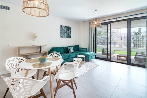 Garden Spill Apartment in Estepona