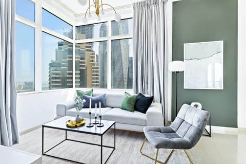 Cream & Sage Apartment in Dubai