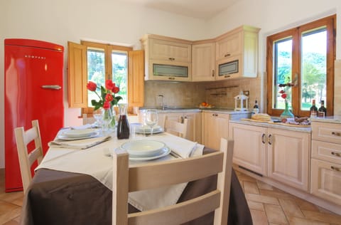 Through the Brick Arch Apartment in Umbria