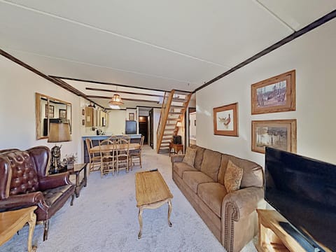 Living Room And Dining Area