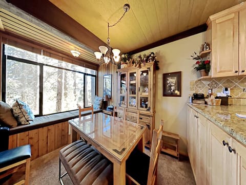 Spacious Dining Room Plus Window Seat for Relaxing