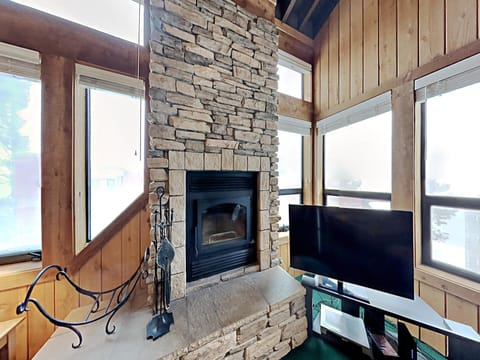 Custom Fireplace for Cozy Happy Hours at Home