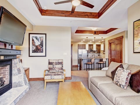 Luxury Studio Condo Steps from Winter Activities, Sleeps 4 Apartment in Breckenridge