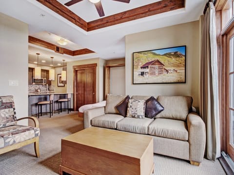 Luxury Studio Condo Steps from Winter Activities, Sleeps 4 Apartment in Breckenridge