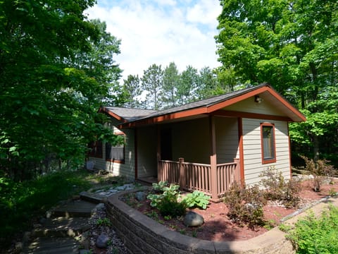 Sunset on the Bay House in Wisconsin