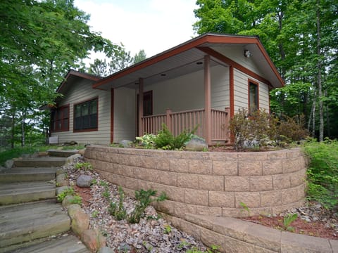 Sunset on the Bay House in Wisconsin