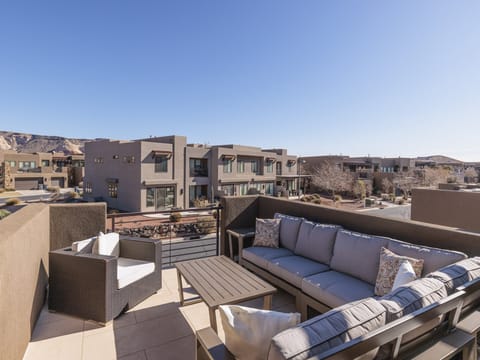 Upstairs Balcony Seating and View