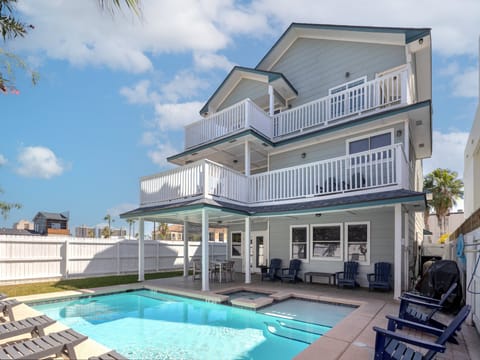 You will enjoy the beautiful views of South Padre Island and firework shows from the north facing balconies that overlook the heated pool and hot tub!