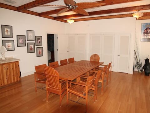 Ocean front Vacation Home with a large screened-in Patio House in Crescent Beach