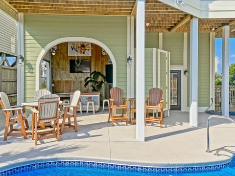Pool and Game Room Area