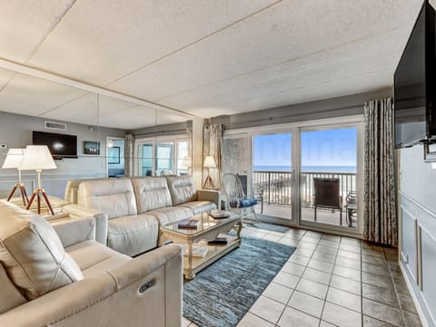Living Room and Balcony with Ocean View