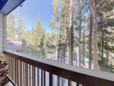 Balcony with Forest Views