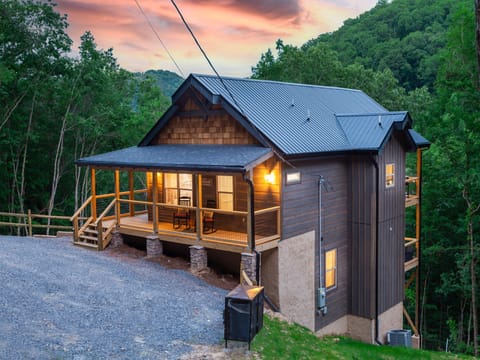 Exterior Twilight View