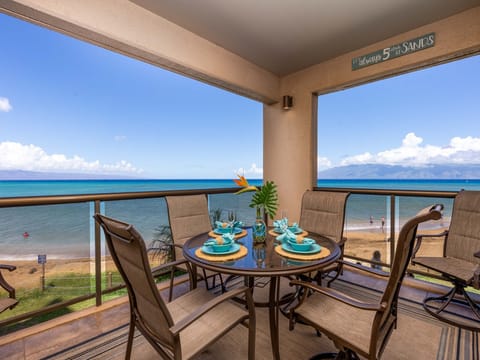 Lanai with incredible views