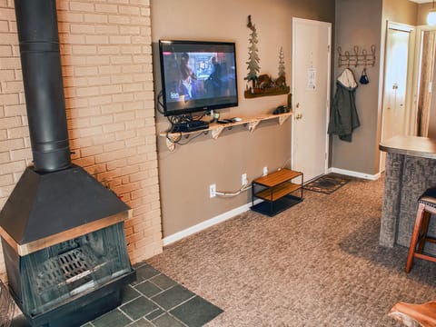 Wood-Burning Fireplace