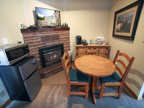 Wood-Burning Fireplace