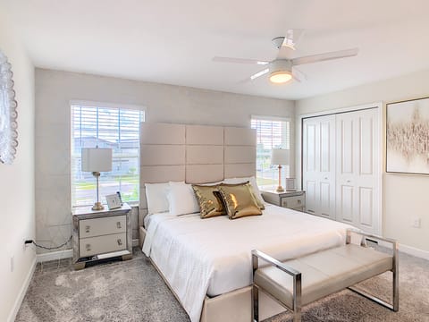 Luxurious King bedroom