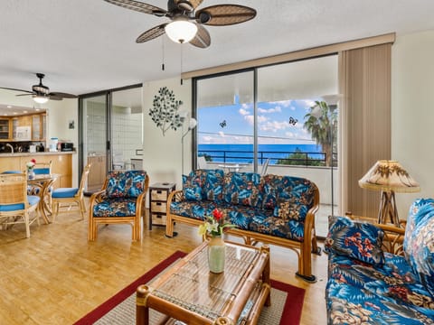 Ocean view from living room