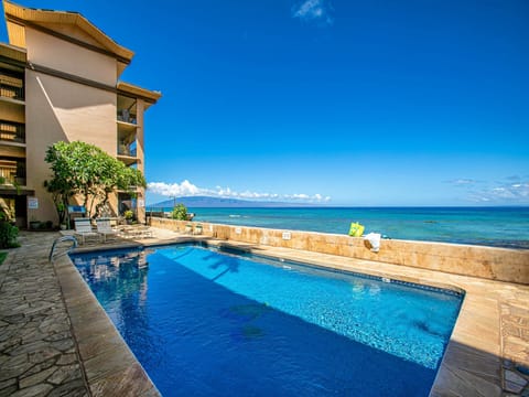 Take a dip in this beautiful pool