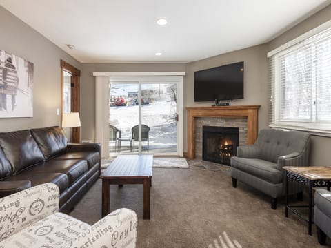 Comfortable seating in the living room