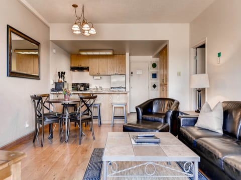 Comfortable open kitchen, dining, living room - Park City Lodging-115 A Edelweiss