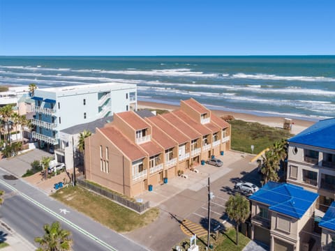 Aerial view of the property