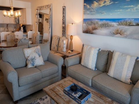 Cozy seating in the Living area