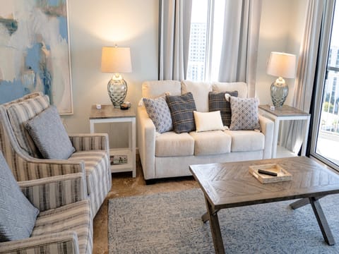 Plush seating