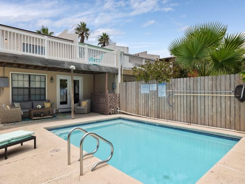Beautiful sparkling pool to enjoy to soak up the island sun!