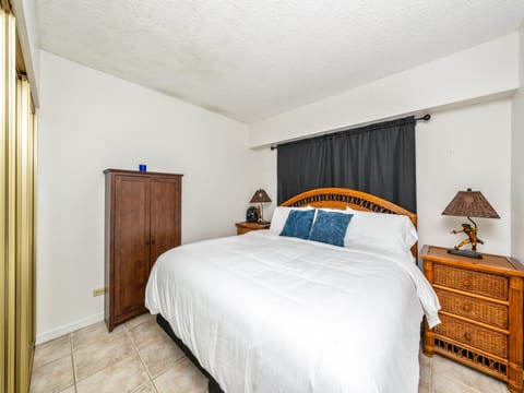 Primary bedroom with King size bed