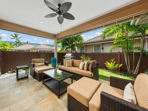 Large lanai area