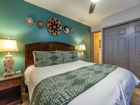 Sleep well on your king size bed.