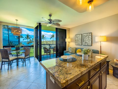 On the menu from our fully equipped kitchen are VIEWS!!