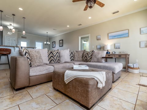 004 Just Beachy Open Floor Plan Living Room