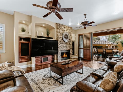 Luxury Retreat with Heated Pool & Hidden Game Room House in Gilbert