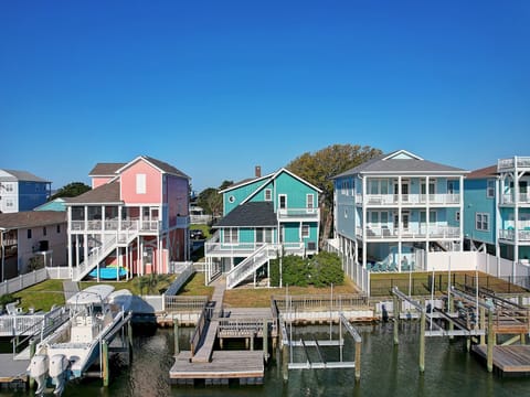 Back Exterior Drone View