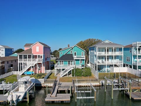 Back Exterior Drone View
