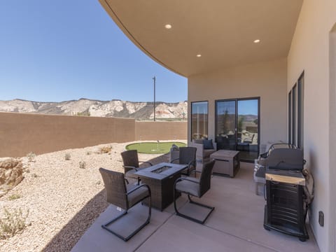 Back Patio Fire Pit