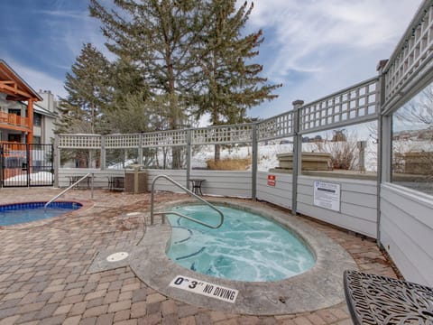 The Snow Flower hot tub located at pool 1.