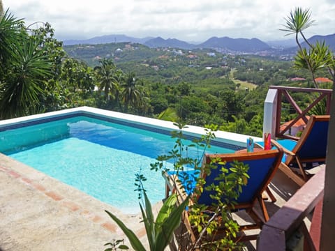 Island and mountain views