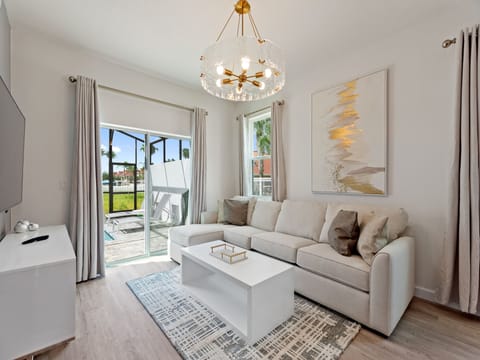 Well-lit Living Room