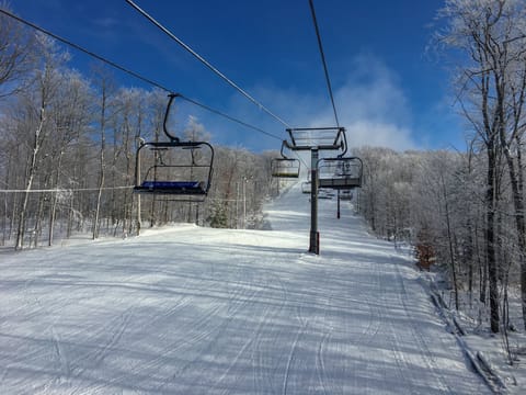 Enjoy fresh snow at Lincoln Peak at Sugarbush Resort