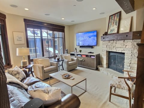 Wonderful Living Room with Gas Fireplace!