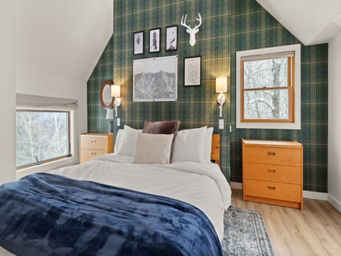 Bedroom #2 with King upstairs