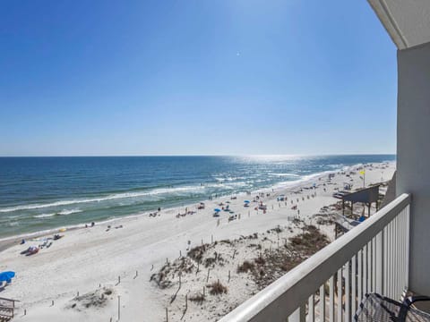 Beach front view from your private balcony
