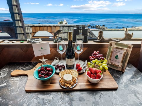 Wine and Cheese to Welcome You! Just Add Some Fruit and Nuts!