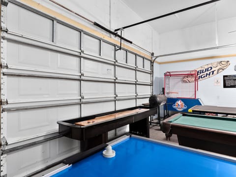 Shuffleboard, basketball, pool table, and more available!